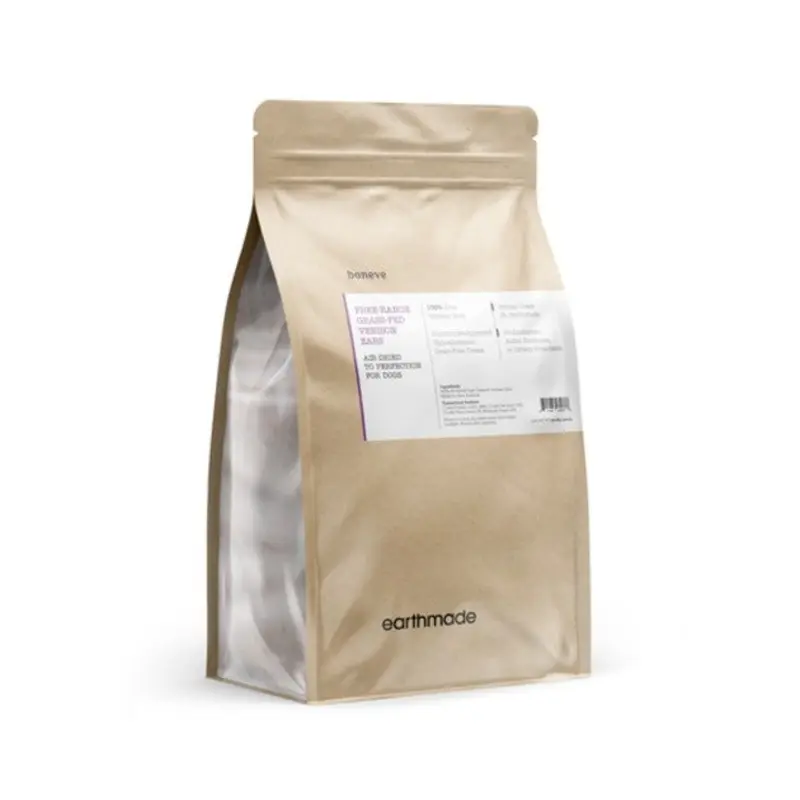 Boneve Earthmade Grass-Fed Venison Ear Air Dried Dog Treats