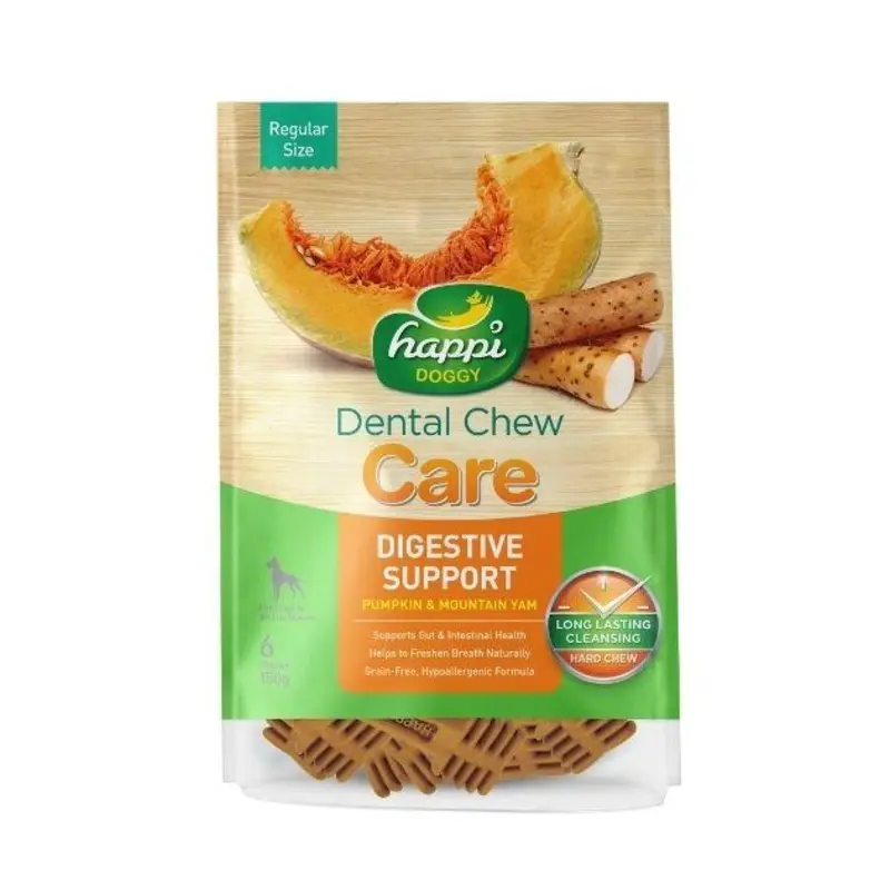 Happi Skippi (Happi Doggy) CARE Dental Dog Chews (Digestive Support)