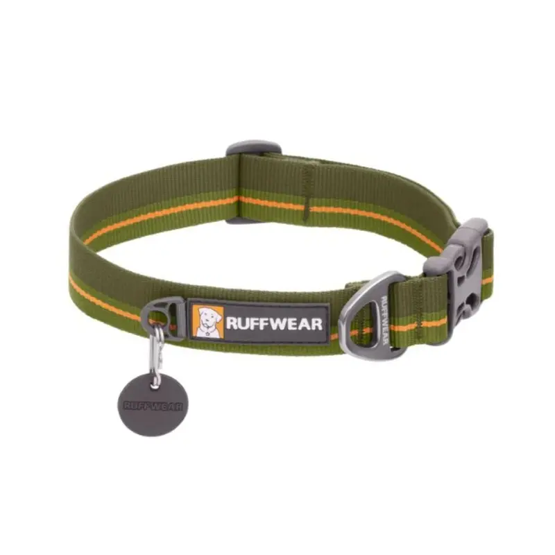Ruffwear Flat Out Patterned Dog Collar (Forest Horizon)