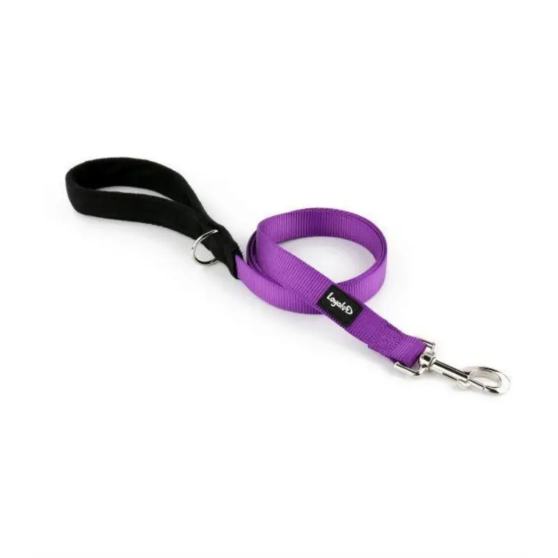 Loyal.D Fix.D Comfort Purple Dog Leash (Fleece Handle)