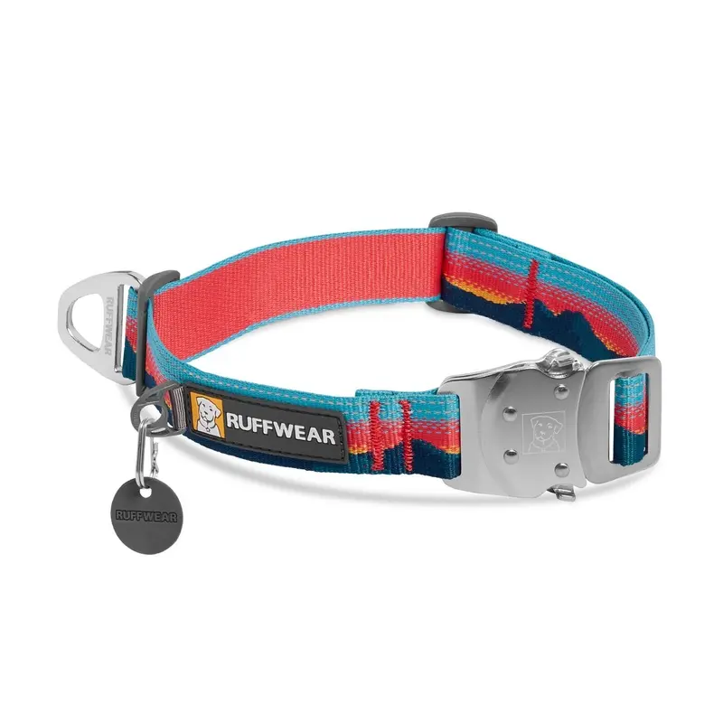 Ruffwear Top Rope Reflective Ballasted Dog Collar (Sunset)