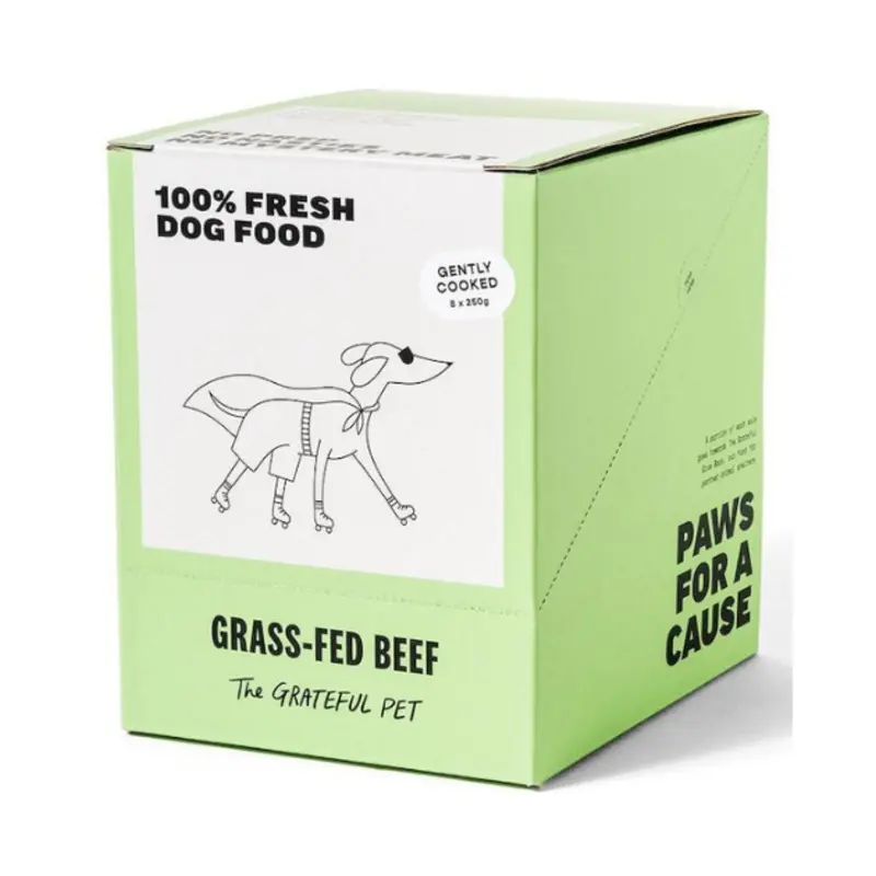 The Grateful Pet Cooked Dog Food (Grass-Fed Beef)