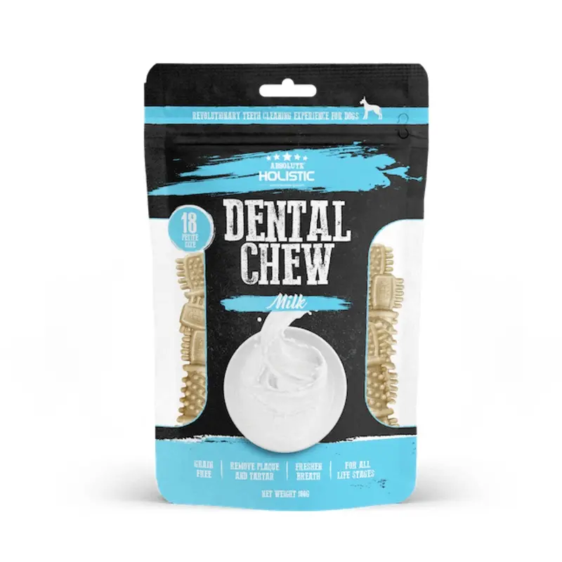 Absolute Holistic Petite Dental Dog Chews (Milk)
