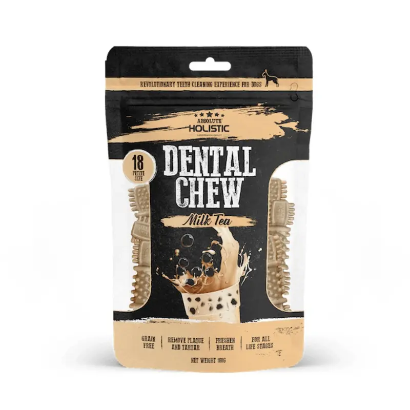 Absolute Holistic Petite Dental Dog Chews (Milk Tea)
