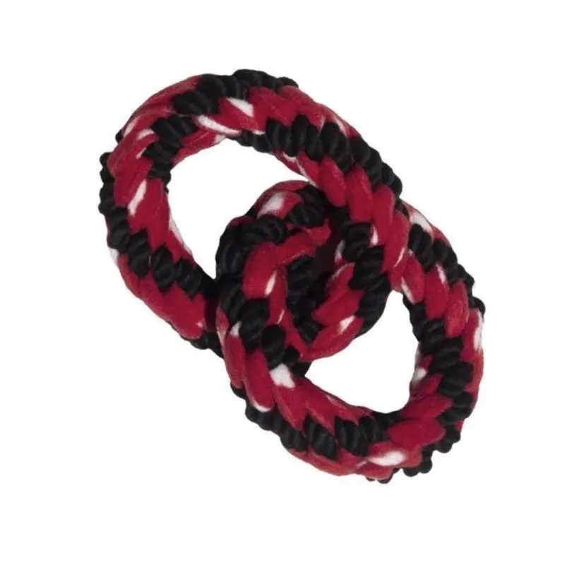 Kong Signature Rope Double Ring Tug Dog Toy