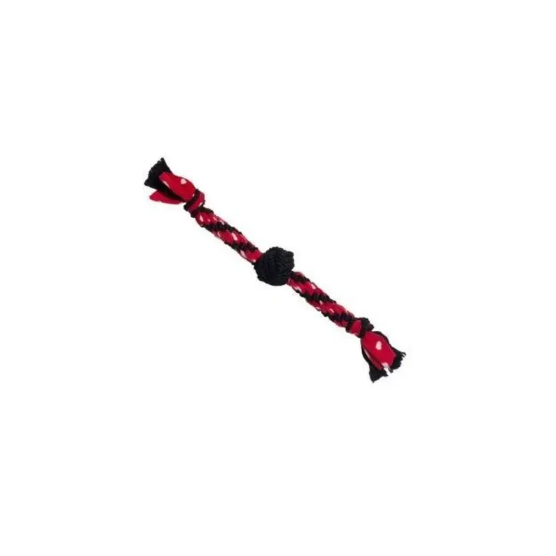 Kong Signature Rope Dual Knot with Ball Dog Toy