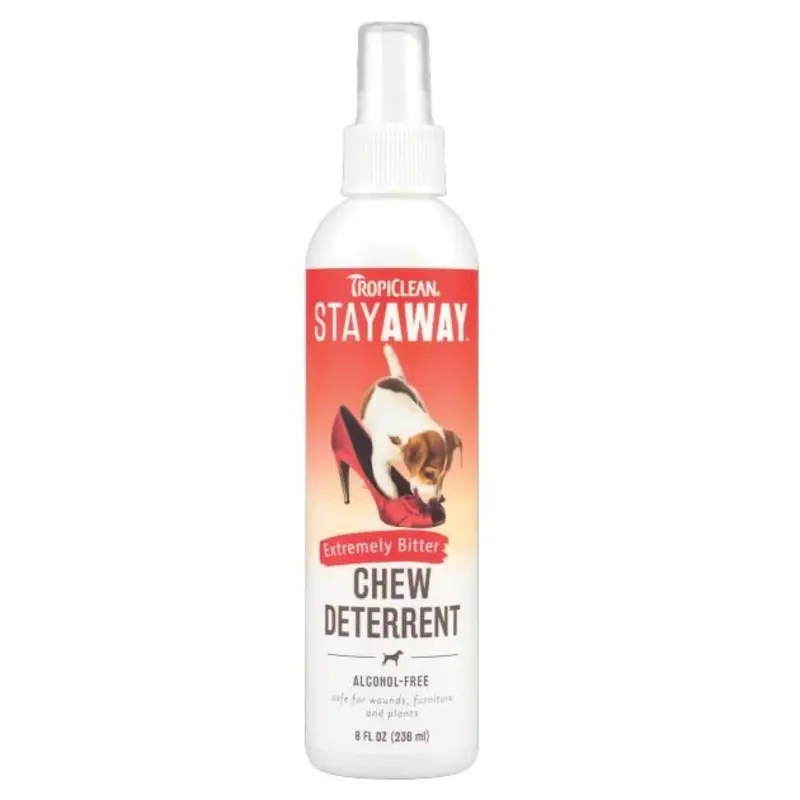 TropiClean Stay Away Pet Chew Deterrent Spray For Dogs