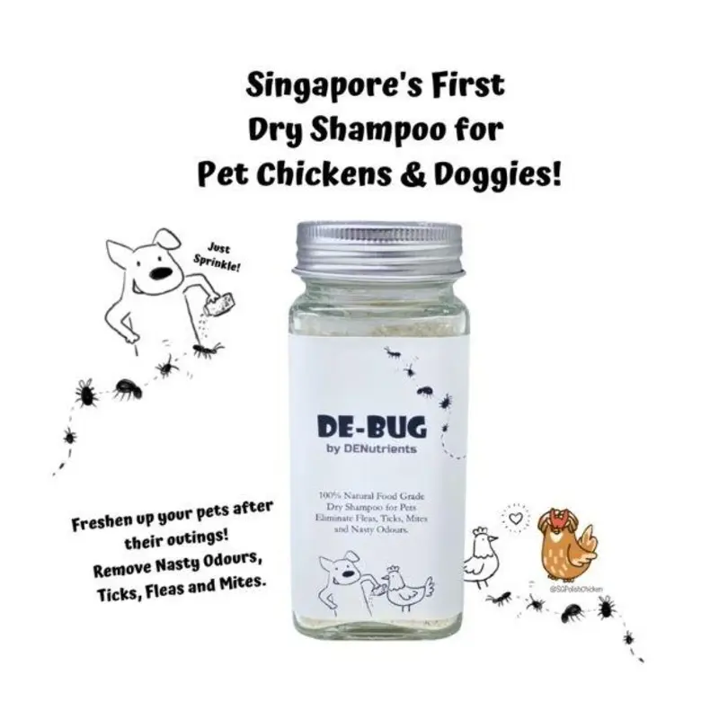 DENutrients 100% Food Grade Dry Shampoo For Dogs
