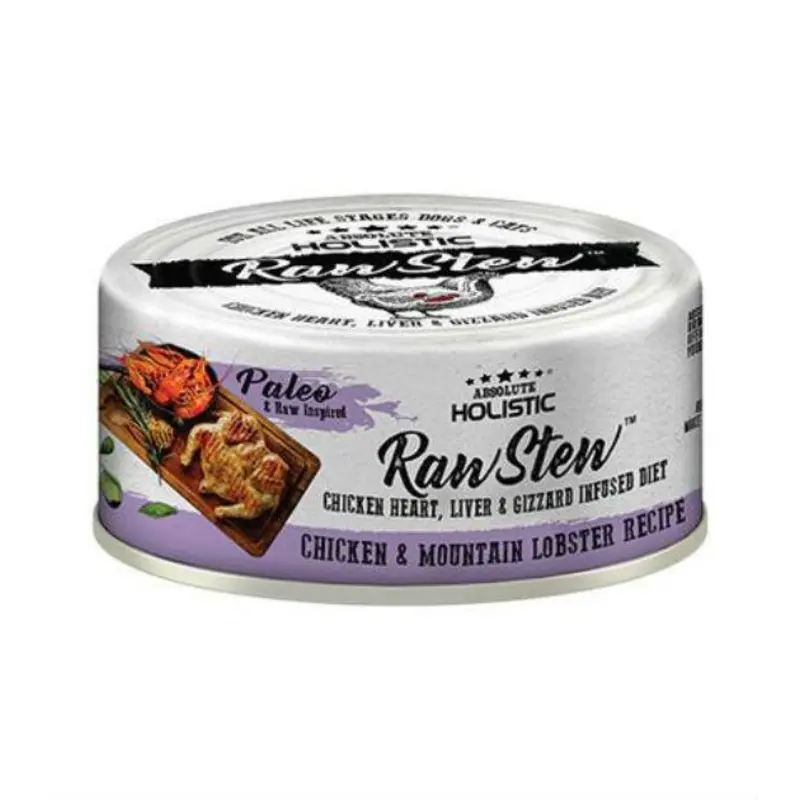 Absolute Holistic Raw Stew Chicken & Lobster Wet Cat & Dog Food