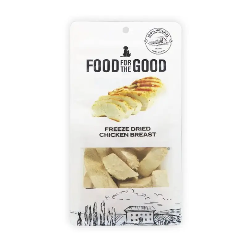 Food For The Good Freeze Dried Cat & Dog Treats (Chicken Breast)