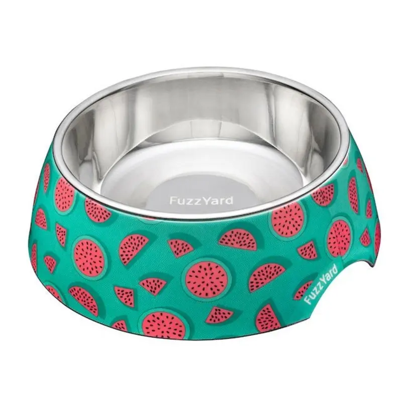 FuzzYard Summer Punch Easy Dog Feeding Bowl