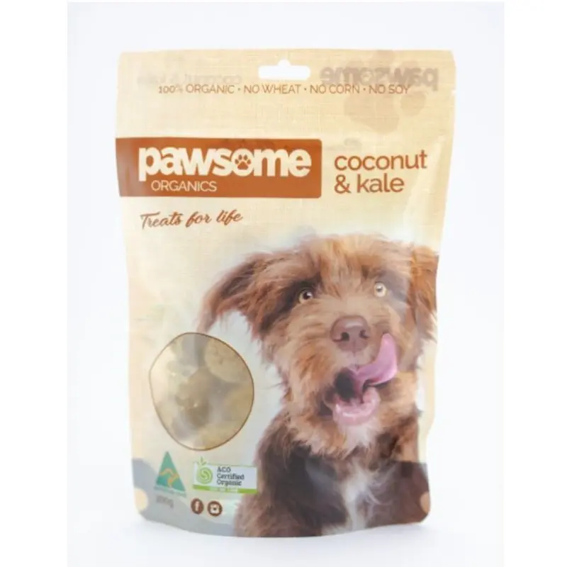 Pawsome Organics Organic Coconut and Kale Treats