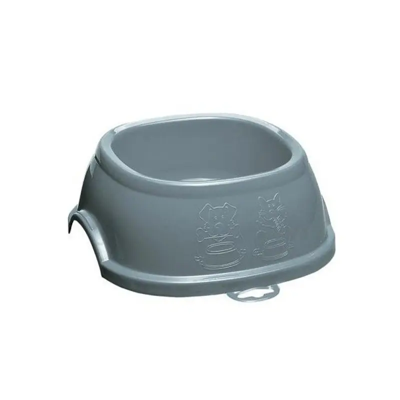Stefanplast Break 2 Square Cat & Dog Bowl (Powdered Blue)