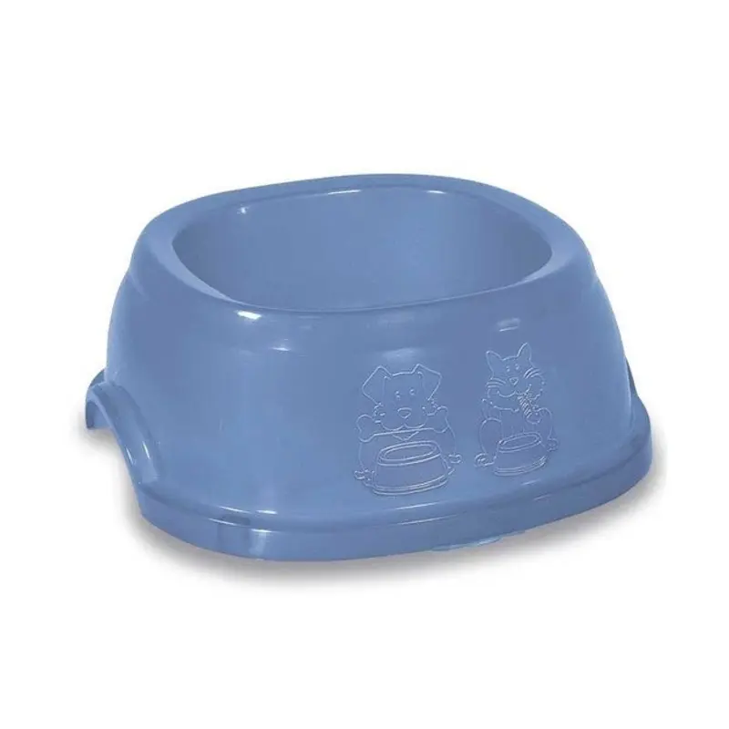 Stefanplast Break 4 Square Cat & Dog Bowl (Blue)