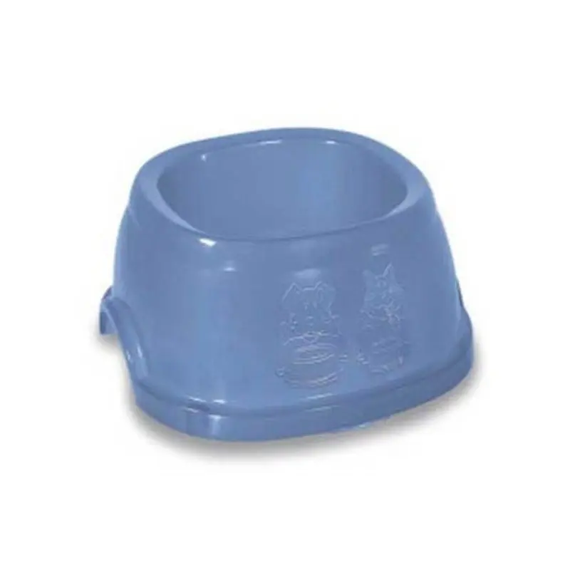 Stefanplast Break 9 Square Cat & Dog Bowl (Blue)