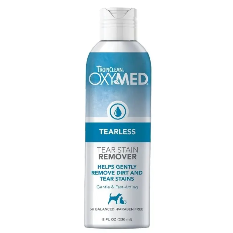 TropiClean OxyMed (Tearless) Tear Stain Remover for Dogs For Dogs And Cats