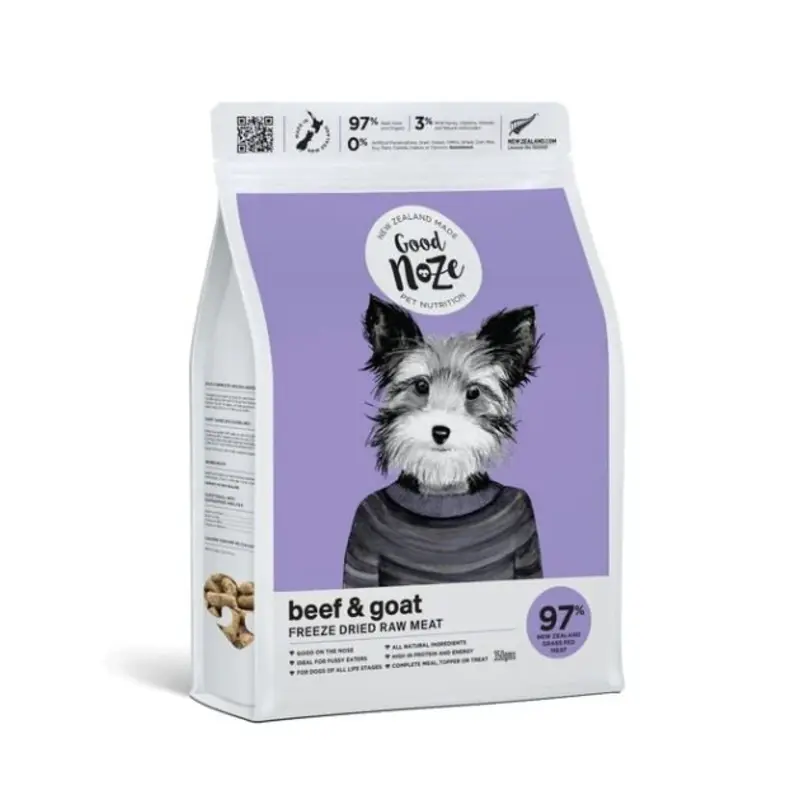 Good Noze Freeze Dried Raw Dog Food (Beef & Goat)