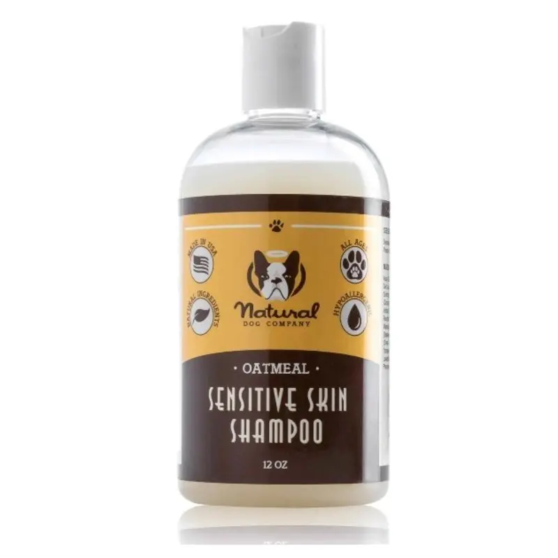 Natural Dog Company Sensitive Skin Oatmeal Shampoo For Dogs