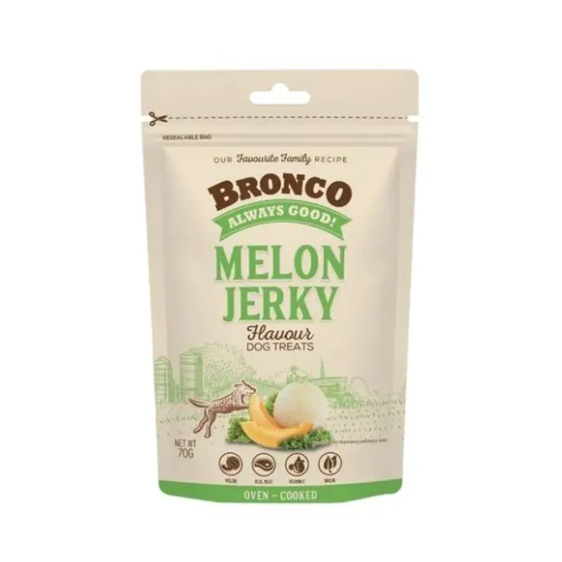 Bronco Chicken Jerky Dog Treat (Melon Flavoured)