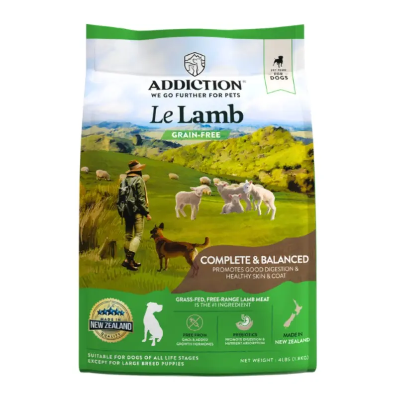 Addiction Dry Dog Food (Le Lamb)