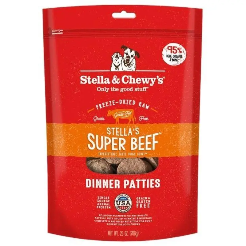TRY & BUY: Stella & Chewy's Freeze Dried Super Beef Dinner Patties Dog Food