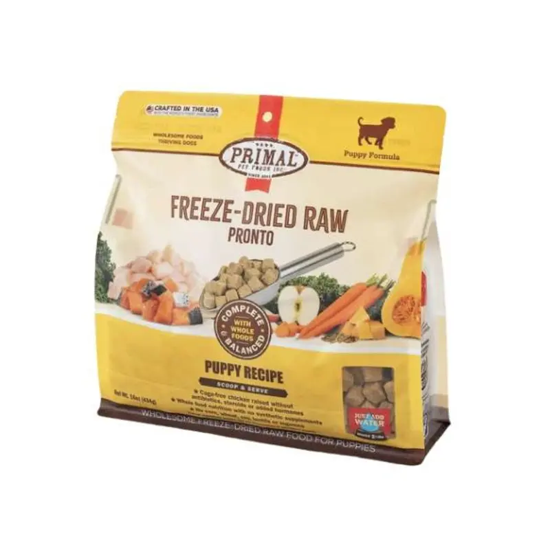 Primal Canine Freeze Dried Raw Pronto (Chicken Salmon Puppy)