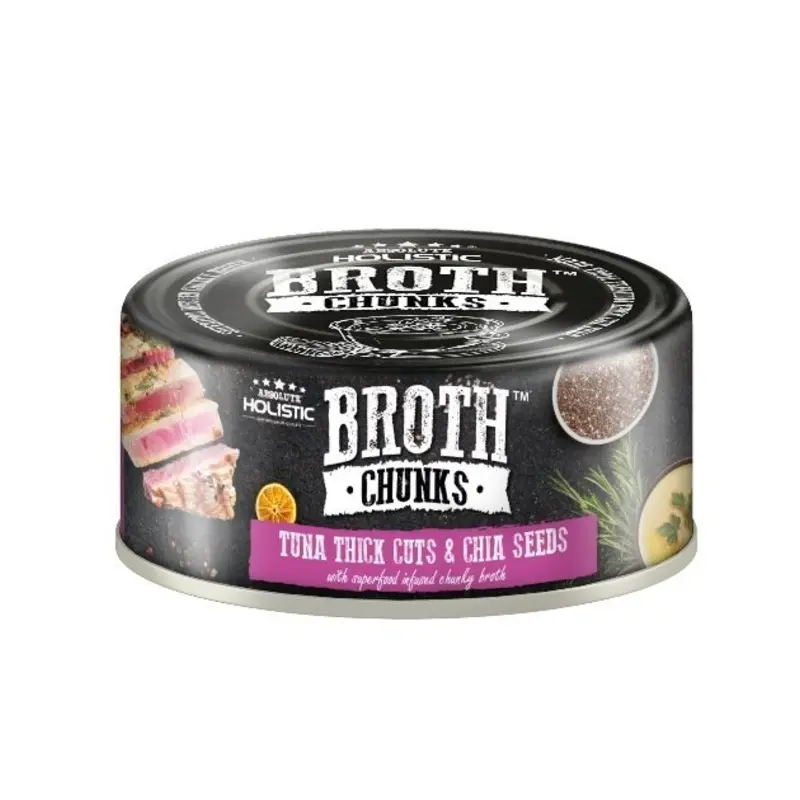 GIFT WITH PURCHASE >$120: Absolute Holistic Broth Chunks (Random Flavour x 1 Can)