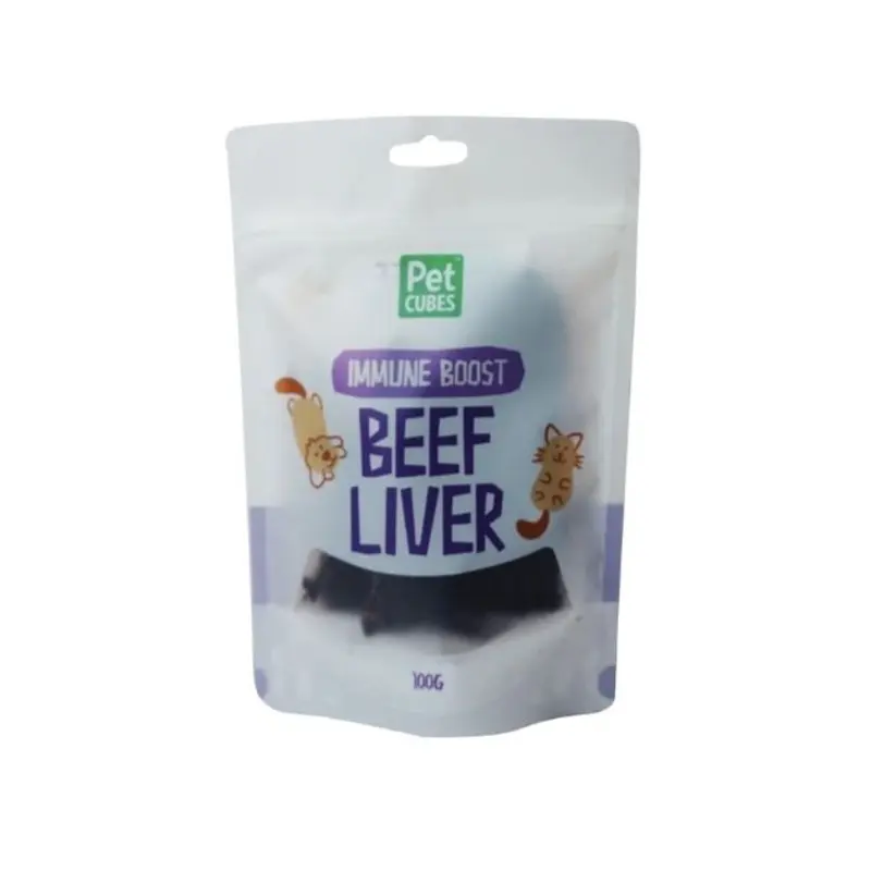 PetCubes Dog & Cat Treats (Beef Liver)