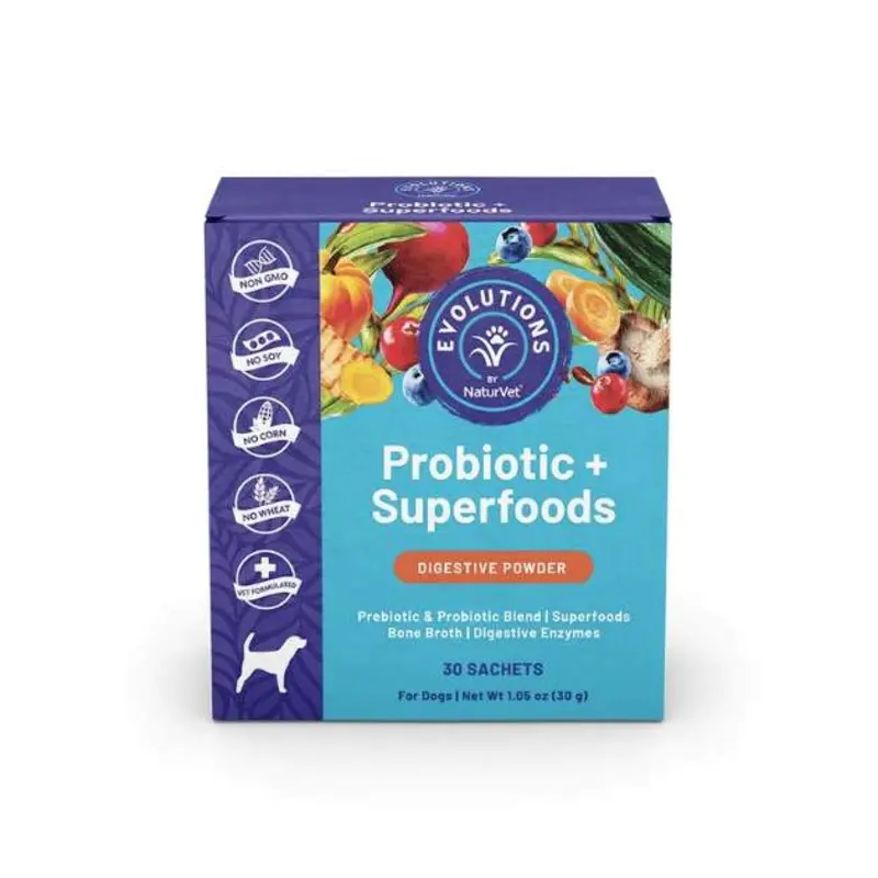 TRY & BUY: NaturVet Evolutions Probiotic + Superfoods Digestive Powder Dog Supplement