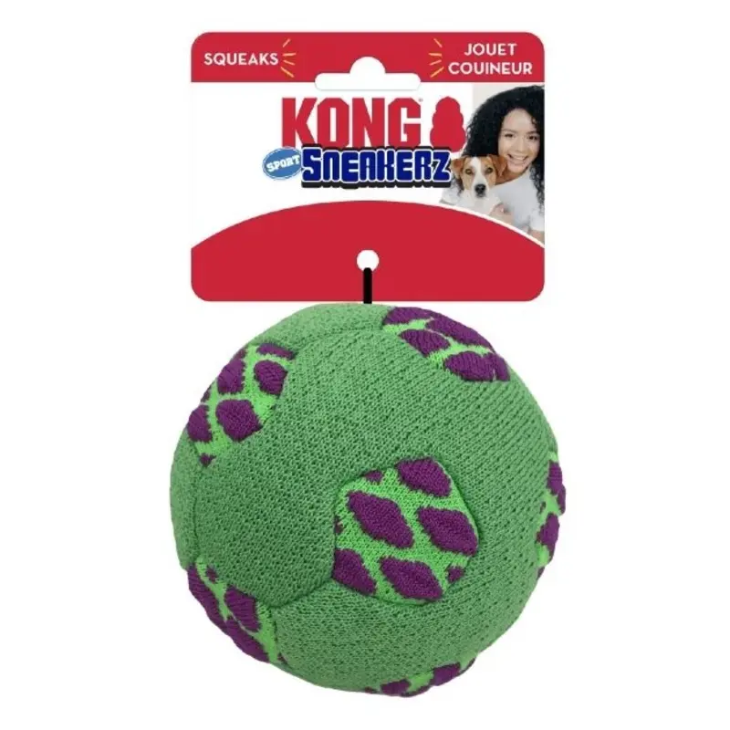 Kong Sneakerz Sport Soccer Ball Dog Toy