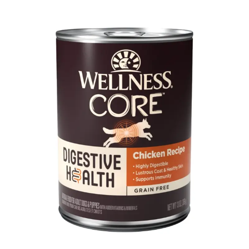 Wellness Core Digestive Health Grain Free Wet Dog Food (Chicken Recipe)
