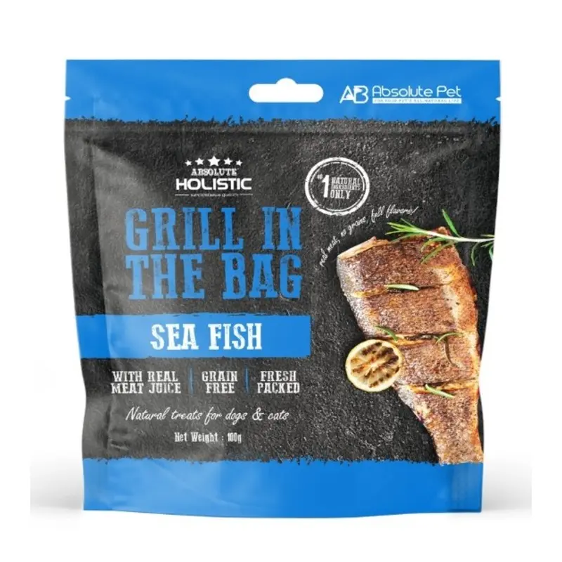 Absolute Holistic Grill In The Bag (Sea Fish) Natural Dog & Cat Treats