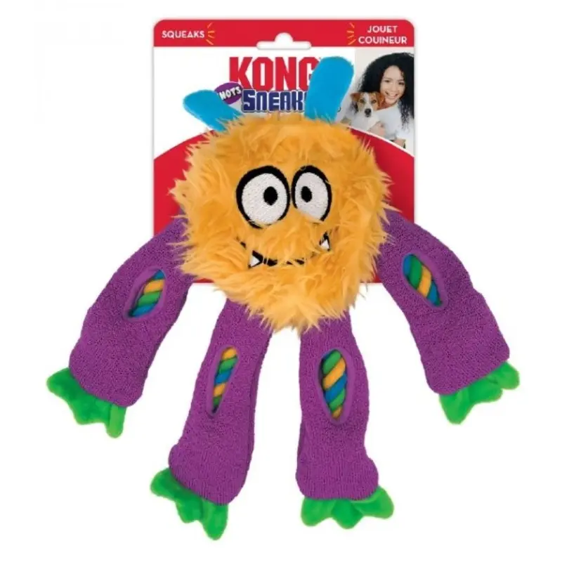 Kong Sneakerz Knots Dog Toy (Assorted Colours)