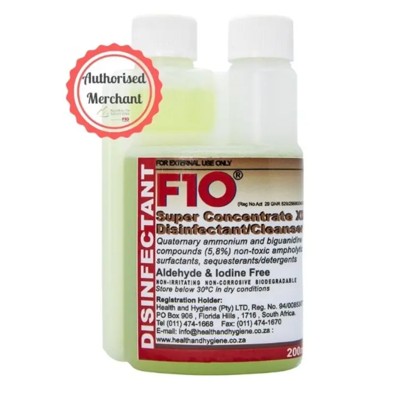 F10 Super Concentrate XD Disinfectant/Cleanser (with Detergent)