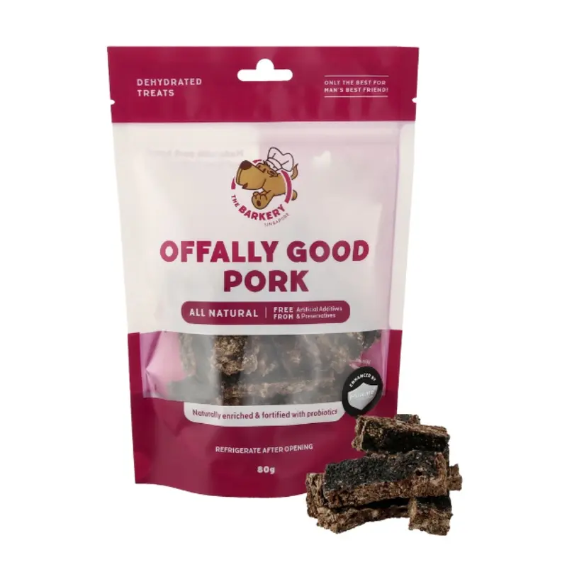 The Barkery Dehydrated Ofally Good (Heart & Liver) Dog Treats