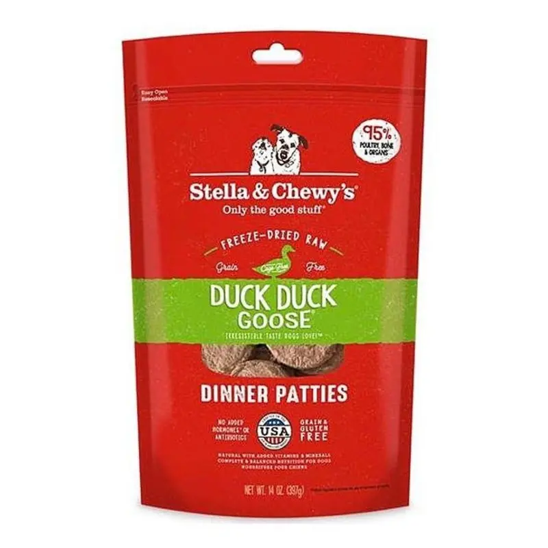 TRY & BUY: Stella & Chewys Freeze Dried Duck Duck Goose Dinner Patties Dog Food