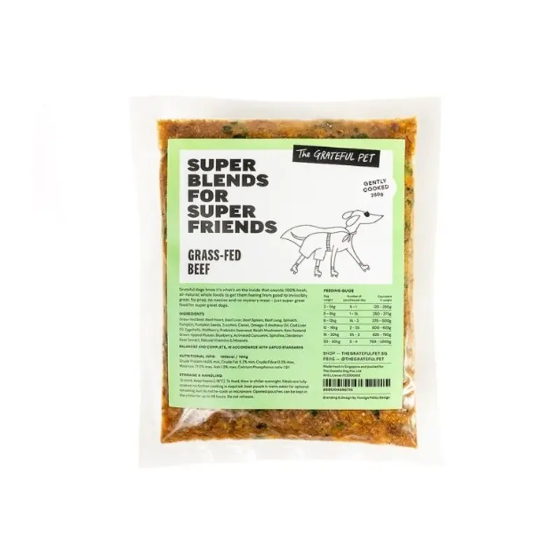 TRY & BUY: The Grateful Pet Cooked Dog Food (Grass-Fed Beef)