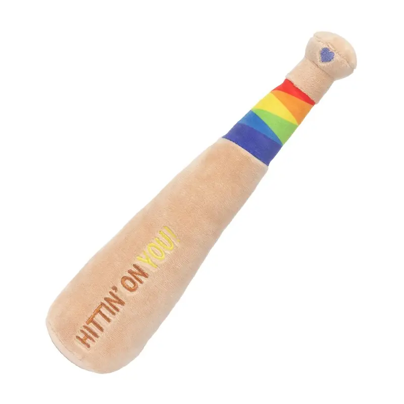 FuzzYard Pride Plush Dog Toy (Hittin' On You Bat)