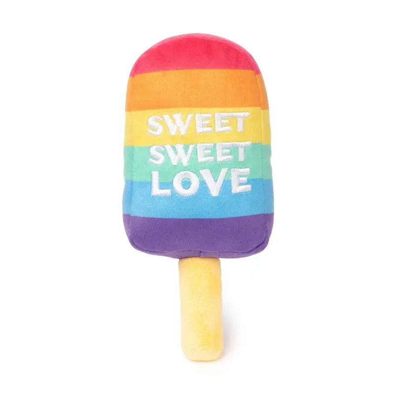 FuzzYard Pride Plush Dog Toy (Love Icy Pole)