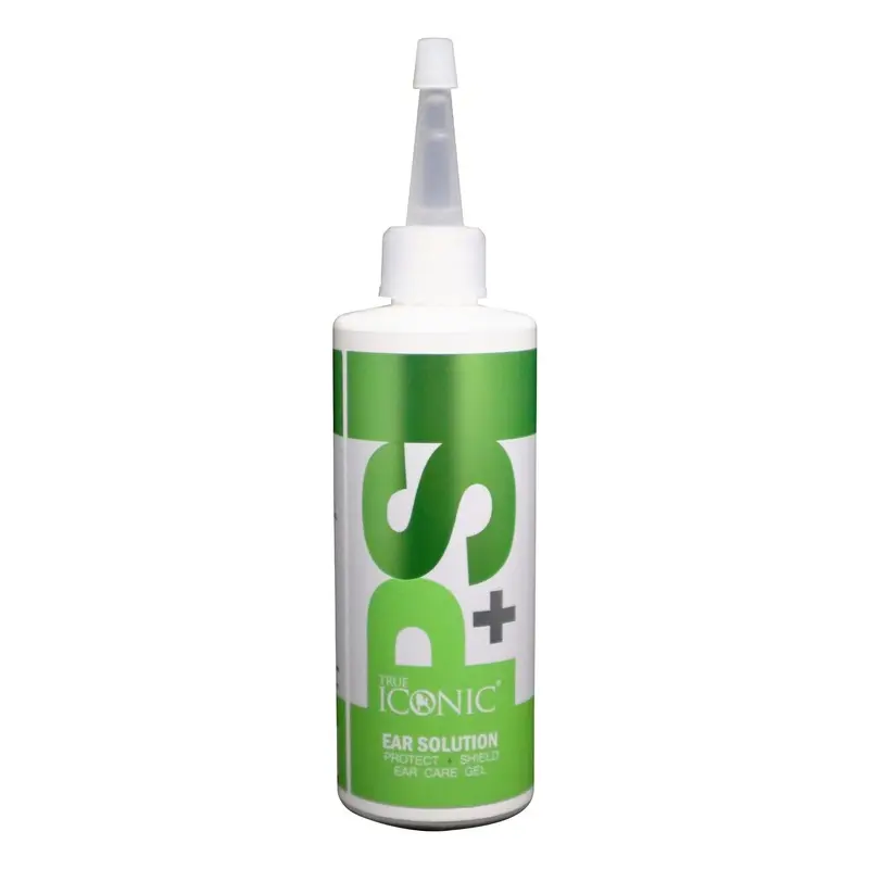 TRUE ICONIC P+S (Protect+Shield) Ear Solution Ear Care Gel for Dogs & Cats