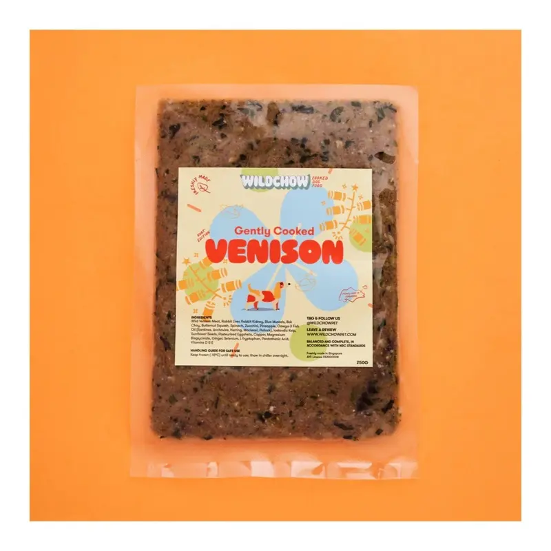 WildChow Cooked Dog Food (Venison)
