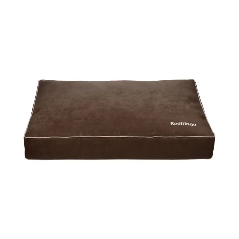 Red Dingo Premium Mattress Dog Bed (Chocolate)