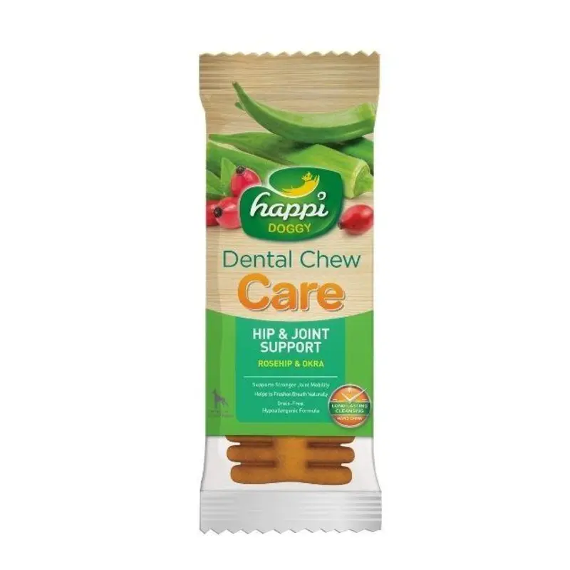 $1.30 ONLY [CLEARANCE]: Happi Skippi (Happi Doggy) CARE Dental Dog Chews (Hip & Joint Support)