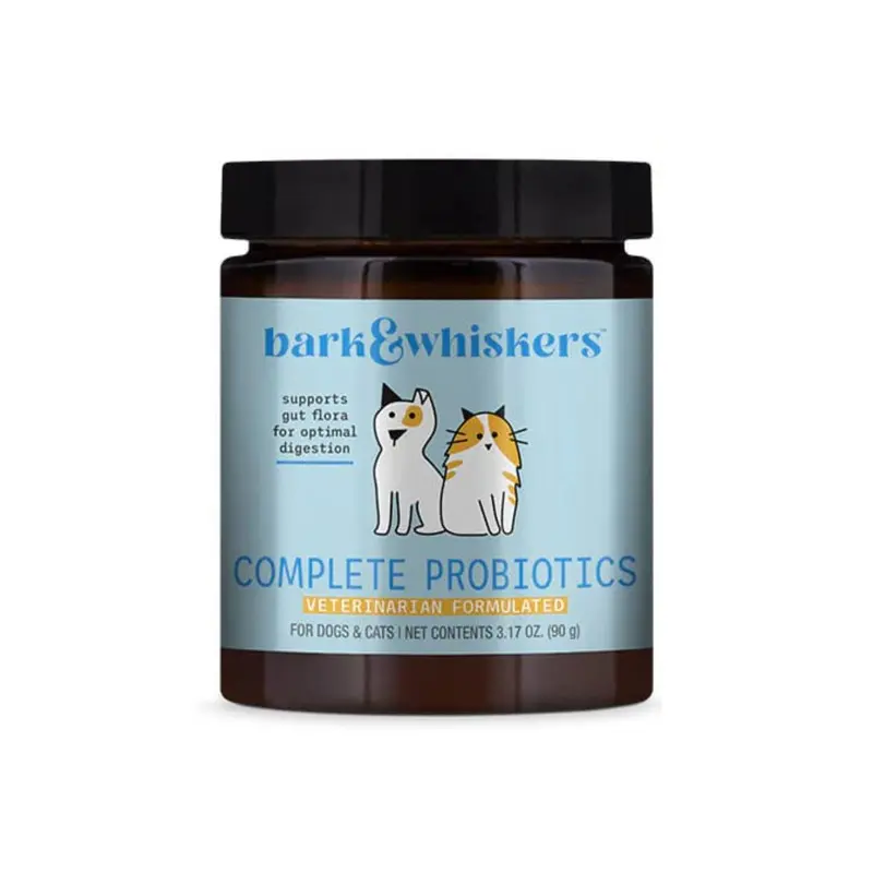 Bark & Whiskers Complete Probiotics Supplements For Cats & Dogs