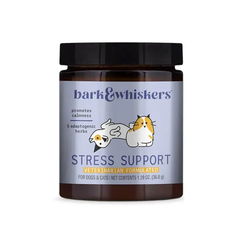 Bark & Whiskers Stress Support Supplements for Cats & Dogs