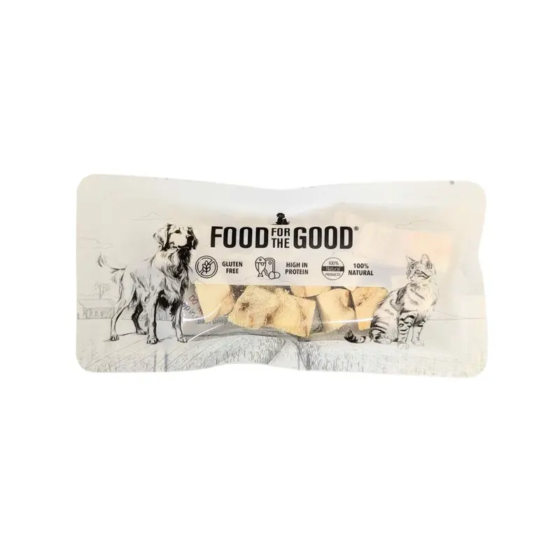 GIFT WITH PURCHASE >$120: Food For The Good Freeze Dried Cod Fish Cubes Trial Pack