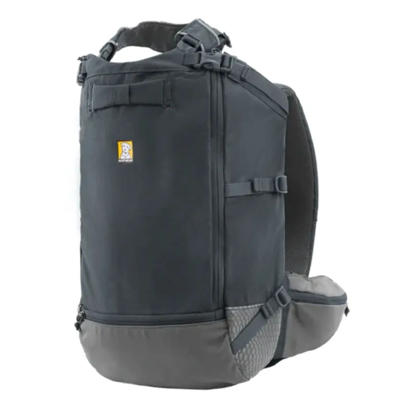 Ruffwear Hitch Hiker Lightweight Technical Dog Backpack Carrier (Basalt Gray)