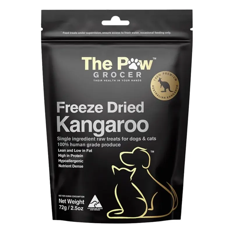 The Paw Grocer Freeze Dried Cat & Dog Treats (Kangaroo)