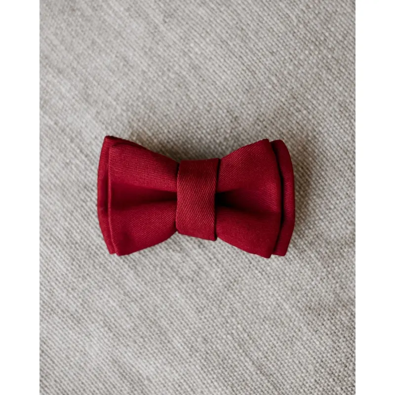 Walk of the Town Ruby Bow Tie