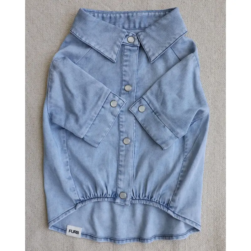 Boot Scootin' Denim Dog Shirt